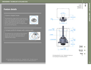 CrushGrind® 25 Easy Mechanism 150 mm